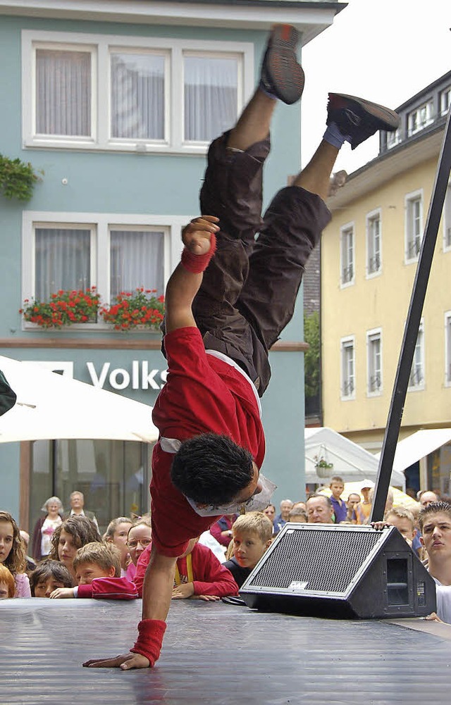 Break-Dancer in Aktion   | Foto: Donner