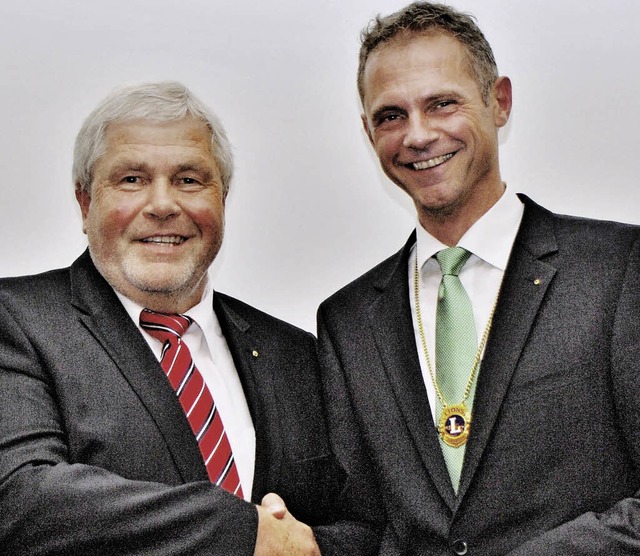 Franz Harich (links) bergibt an Clemens Kirchherr.   | Foto: Privat