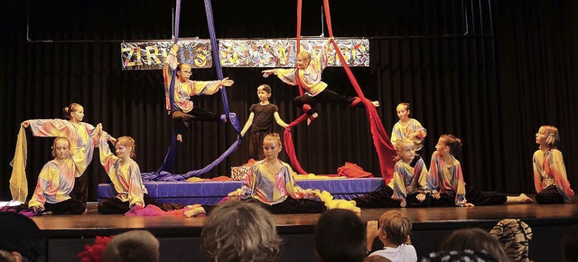 In das  Land der Feen entfhrten die j...e des Zirkus Kollmarino ihr Publikum.   | Foto: Georg Vo