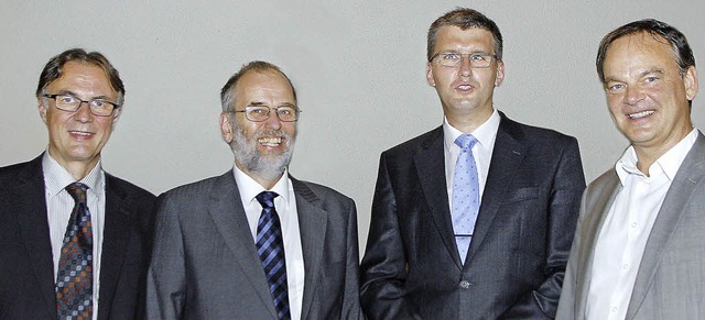 Chefarztwechsel an der Klinik fr Ans... Georg Mols und Landrat Frank Scherer   | Foto: heidi fssel