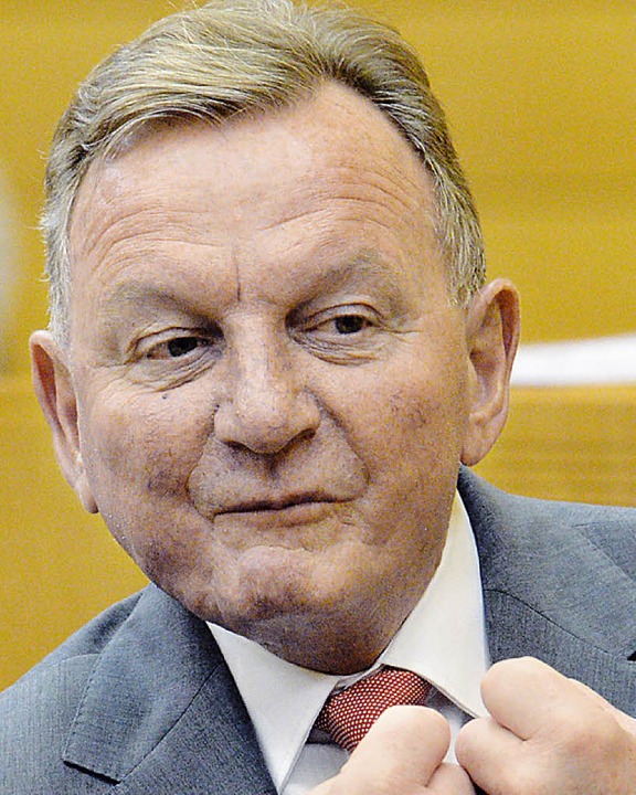 SPD-Fraktionschef Klaus Schmiedel sprach im Salmen.   | Foto: dpa