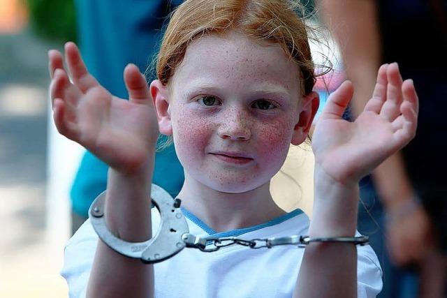 Fotos: Kindertag bei der Bereitschaftspolizei in Lahr