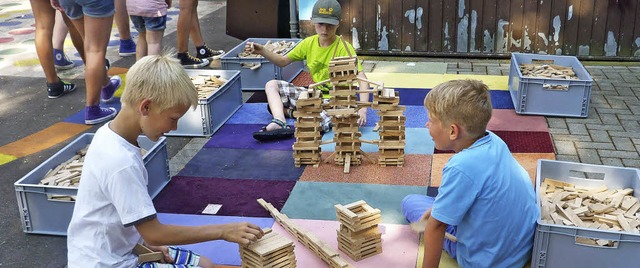 Die Schler des Breisacher Gymnasiums ...ge viele gute Ideen einfallen lassen.   | Foto: christine Weirich