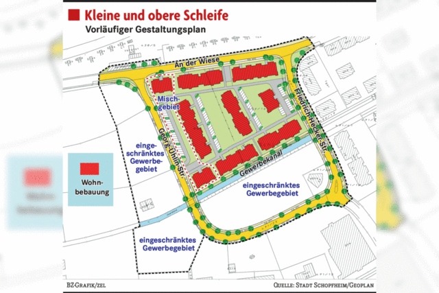 Neues Wohnquartier nimmt Gestalt an