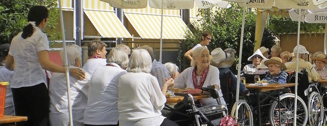 Beste Stimmung herrschte beim Sommerfe...s. Auch fr Unterhaltung war gesorgt.   | Foto: Privat