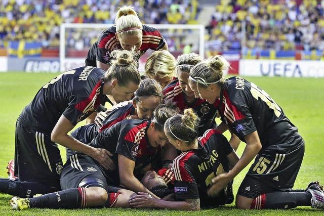 Finale: Deutschlands Fuballfrauen lsen Begeisterung aus