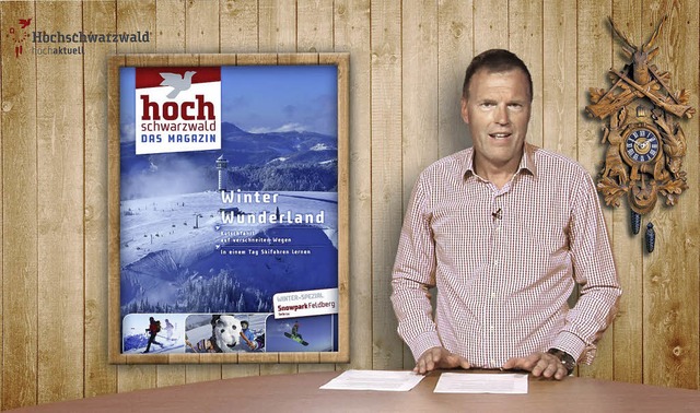 Rustikal der Hintergrund,  farblich ab...tenstudio der Tourismusgesellschaft.    | Foto: SREENSHOT: HTG