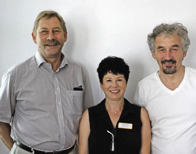 Reinhard Heichel, Birgit Kropf und Hans Kaufmann   | Foto: Thomas Loisl Mink