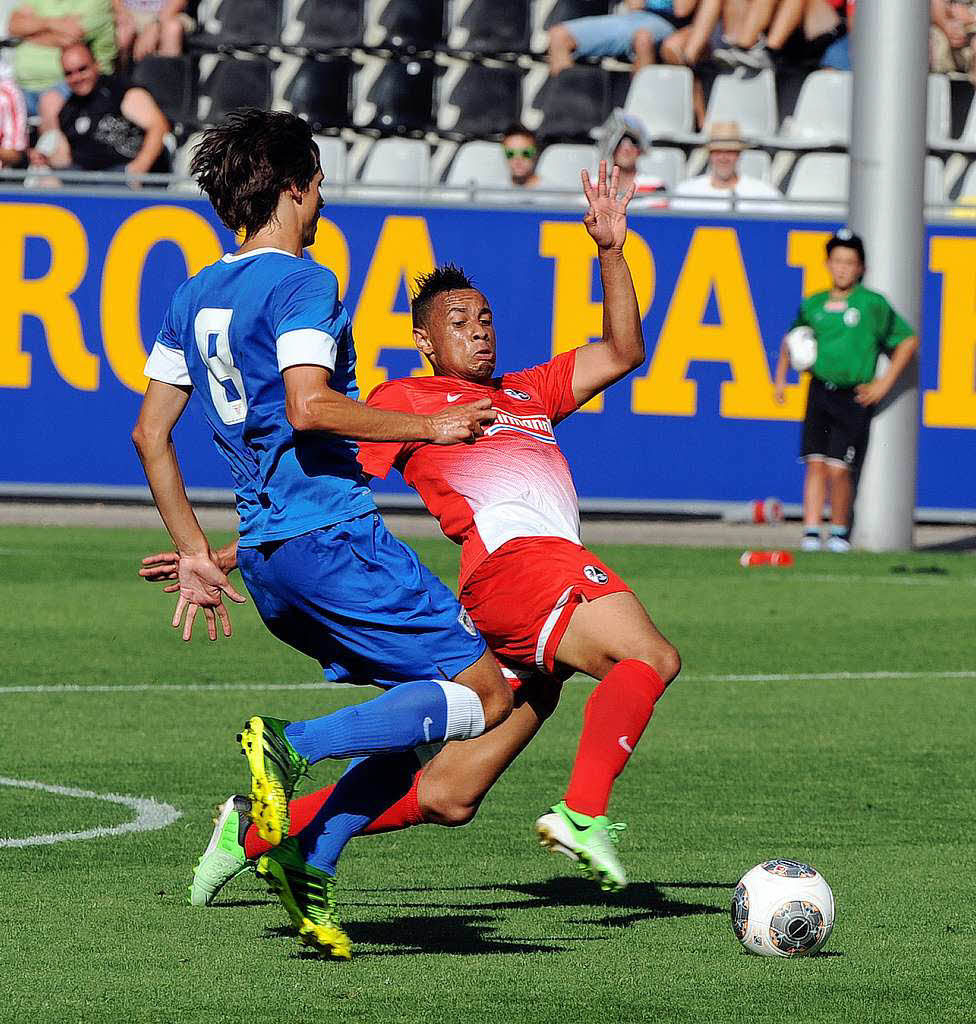 Francis Coquelin (SC Freiburg) und Ander Iturraspe (Athletic Bilbao).