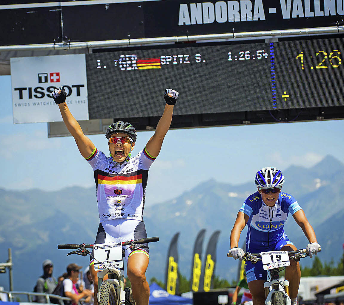 Sabine Spitz feiert glanzvolles Comeback Mountainbike Badische Zeitung