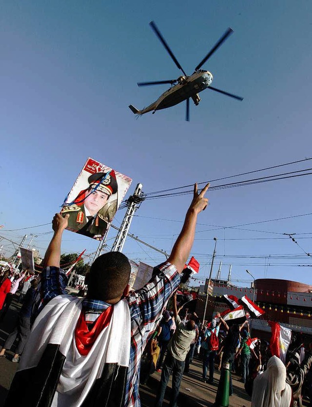 In gypten kommt es zu schweren Auseinandersetzungen.  | Foto: dpa