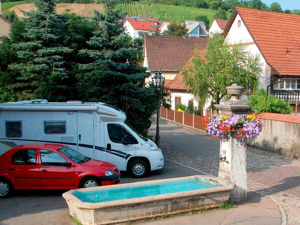 Heute dient eine Seite als Prkflche. Anasonsten hat sich, abgesehen von Modernisierungen, wenig verndert.