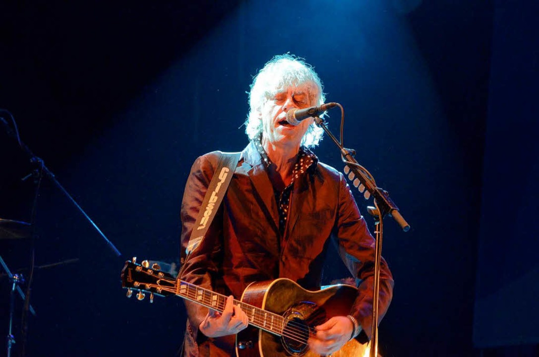 Bob Geldof im Rosenfelspark in  Lrrach    | Foto: Michael Reich