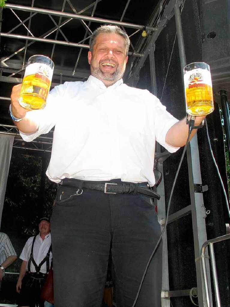 Das Schlossfest ist erffnet.