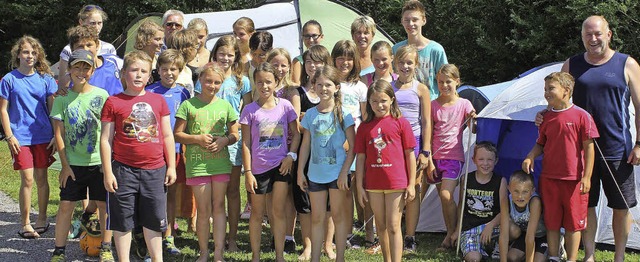 Drei Tage Tenniscamp bei Traumwetter. ...chenende mit ganz  viel Freizeitspa.   | Foto: Gert Brichta