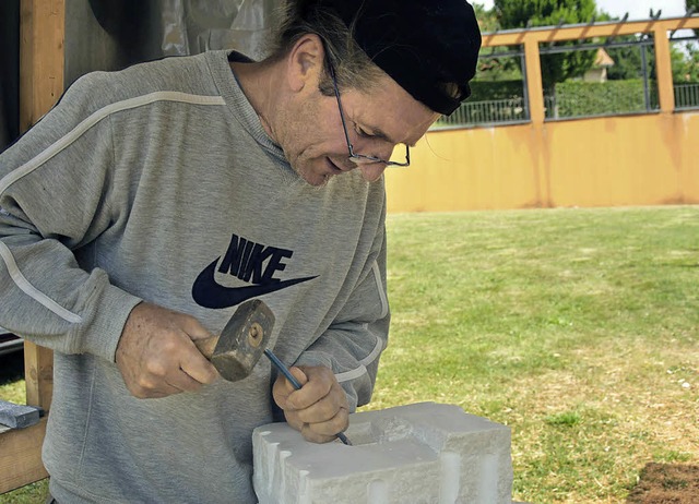 Es wird krftig beim Symposium in Graf... mit dem Titel &#8222;Habitat&#8220;.   | Foto: Wilfried Dieckmann