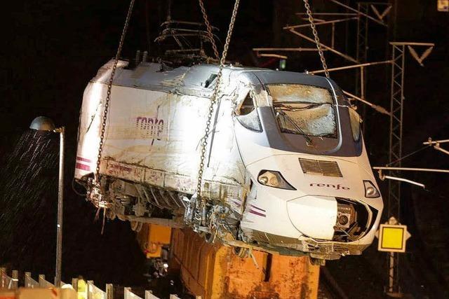 Lokführer telefonierte während des Zugunfalls in Spanien