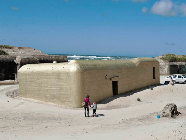 Nicht alle Bunker in Jtland sind verf...gt den Titel &#8222;Goldzahn&#8220;.   | Foto: AFP