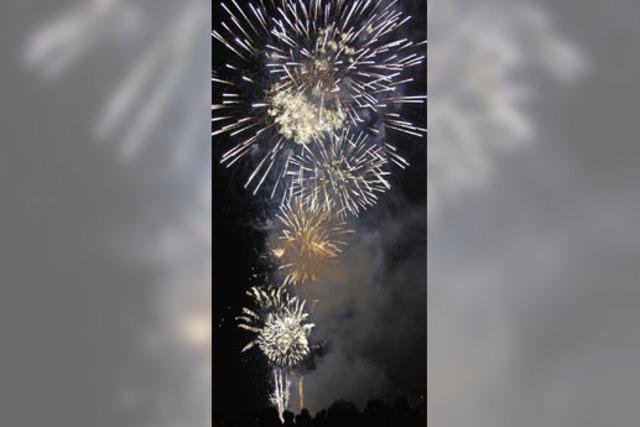 Feuerwerk krönt Basler Stadtfest