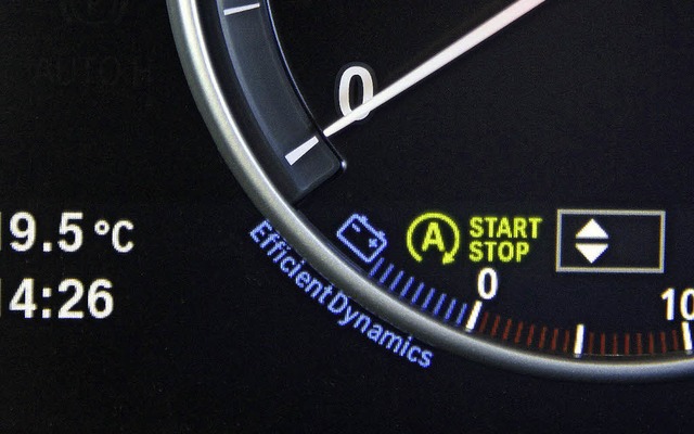 Start-Stopp-Automatik im Auto  | Foto: Firmenmaterial BZ