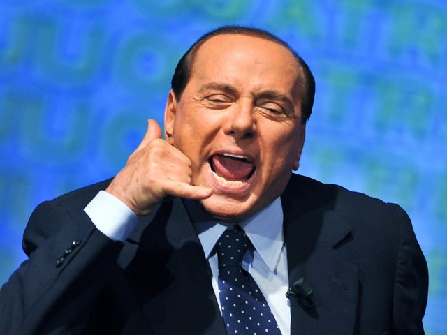 Silvio Berlusconi muss nicht ins Gefngnis.  | Foto: AFP