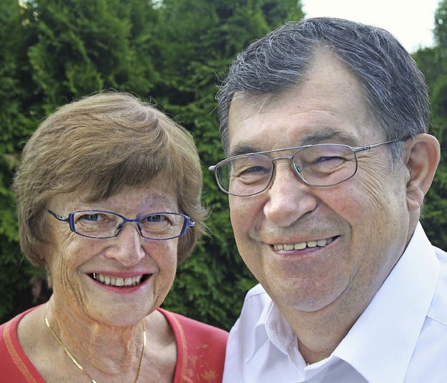 Seit 50 Jahren verheiratet: Frances und Paul Keler.  | Foto: Werner Schnabl