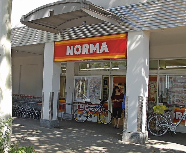 Der Norma-Markt  war am Donnerstag Ziel eines berfalls.   | Foto: Frey