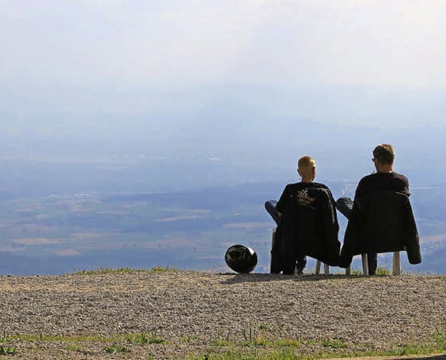 Einzig die grandiose Aussicht vom Hoch...h wenn es mal recht diesig sein kann.   | Foto: Dorothee Philipp