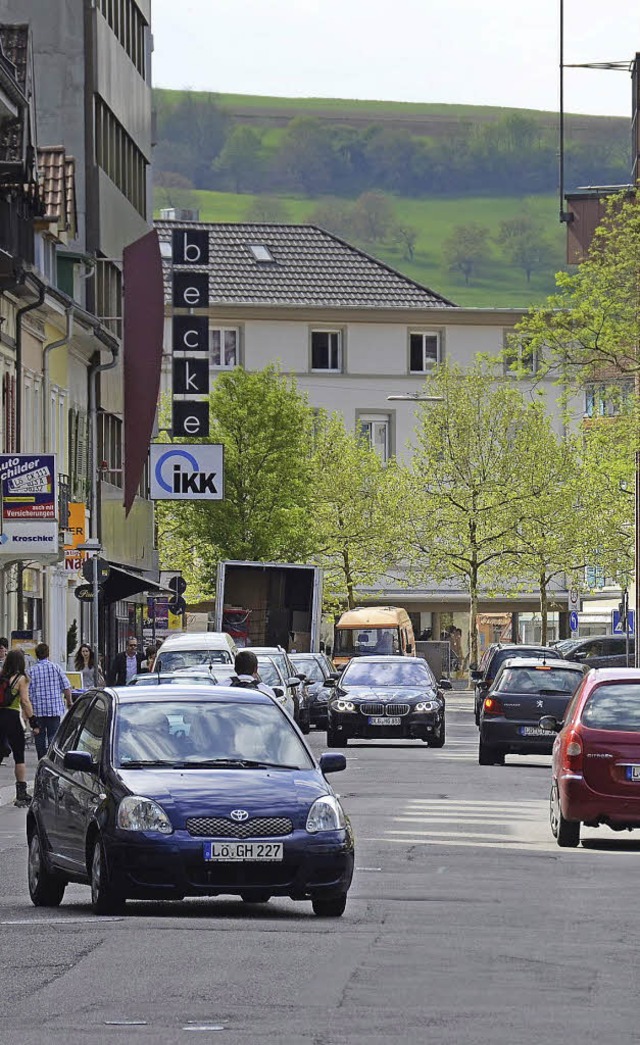 Chaotisch? Der verkehr in der Palmstrae wird unterschiedlich bewertet.   | Foto: Trenz