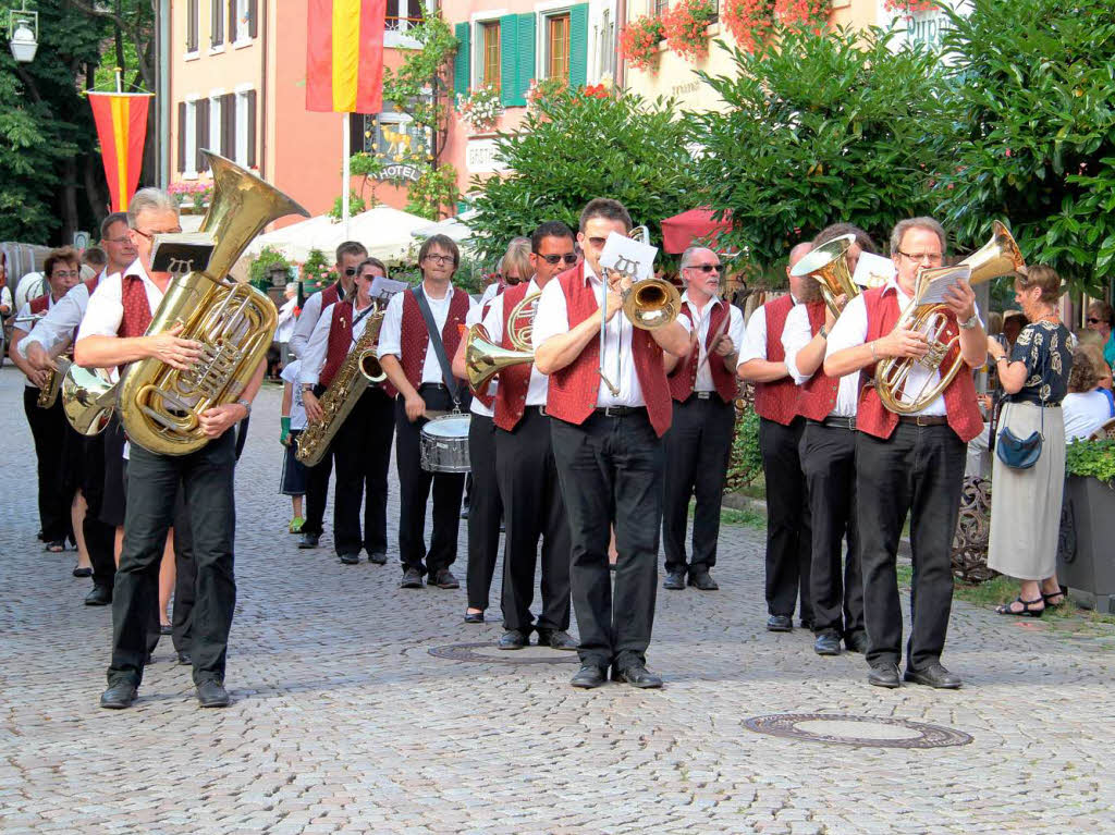 Erffnung des Staufener Weinfestes 2013