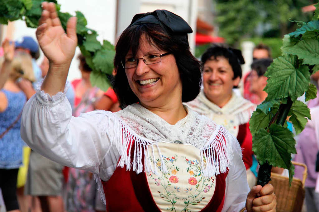 Erffnung des Staufener Weinfestes 2013