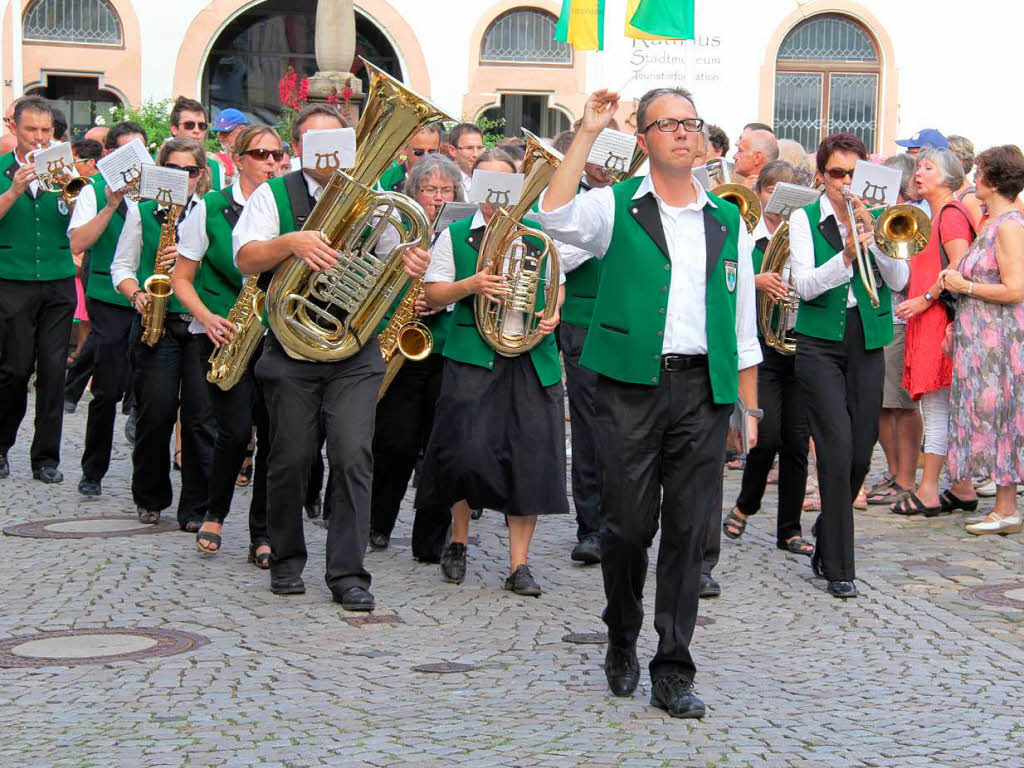 Erffnung des Staufener Weinfestes 2013