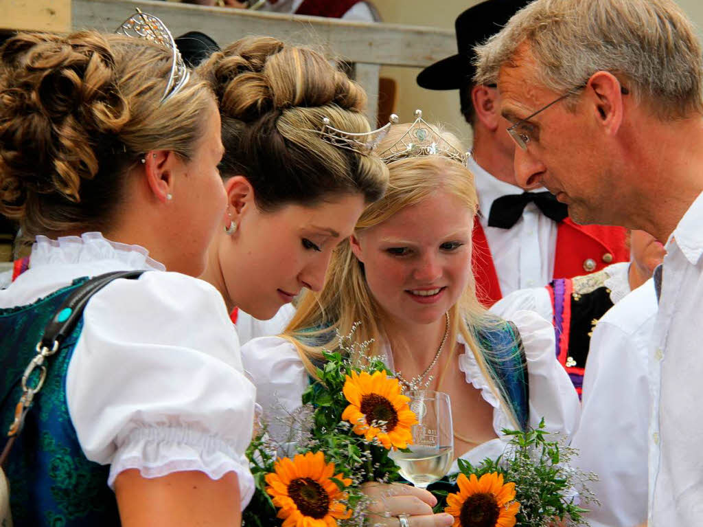 Erffnung des Staufener Weinfestes 2013