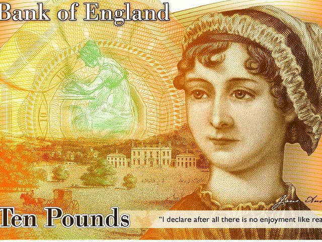Ansto des Streits war der Frauenmange...&#8211; ein  Entwurf mit Jane Austen.   | Foto: AFP