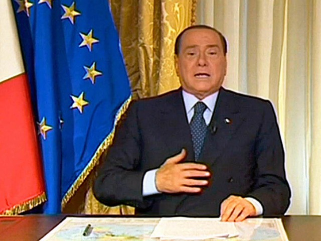 Silvio Berlusconis Partei fordert eine...or den verurteilten Ex-Regierungschef.  | Foto: AFP