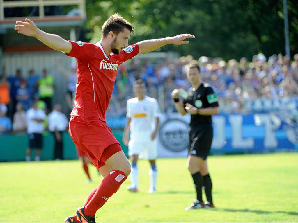 Das Vorhaben des BSC, das 0:0 solange wie mglich zu halten, hielt nicht sehr lange.