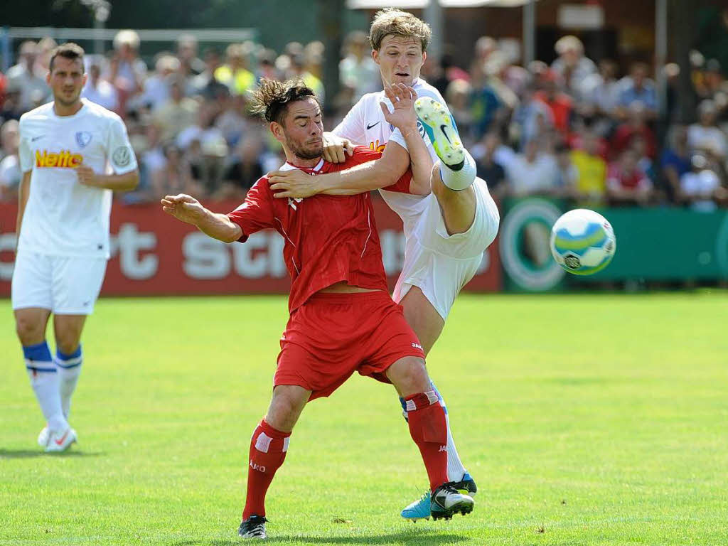 Das Vorhaben des BSC, das 0:0 solange wie mglich zu halten, hielt nicht sehr lange.