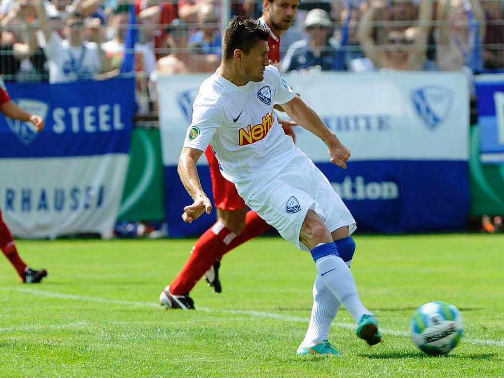Das Vorhaben des BSC, das 0:0 solange wie mglich zu halten, hielt nicht sehr lange.