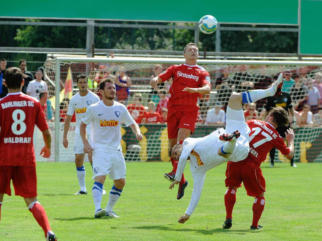 Das Vorhaben des BSC, das 0:0 solange wie mglich zu halten, hielt nicht sehr lange.