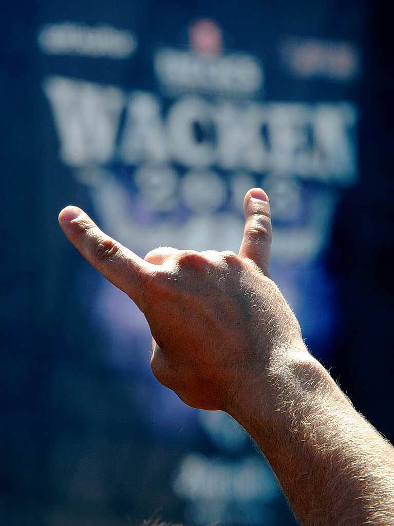 Mehr als 75 000 Heavy-Metal-Fans feierten am Wochenende in Wacken