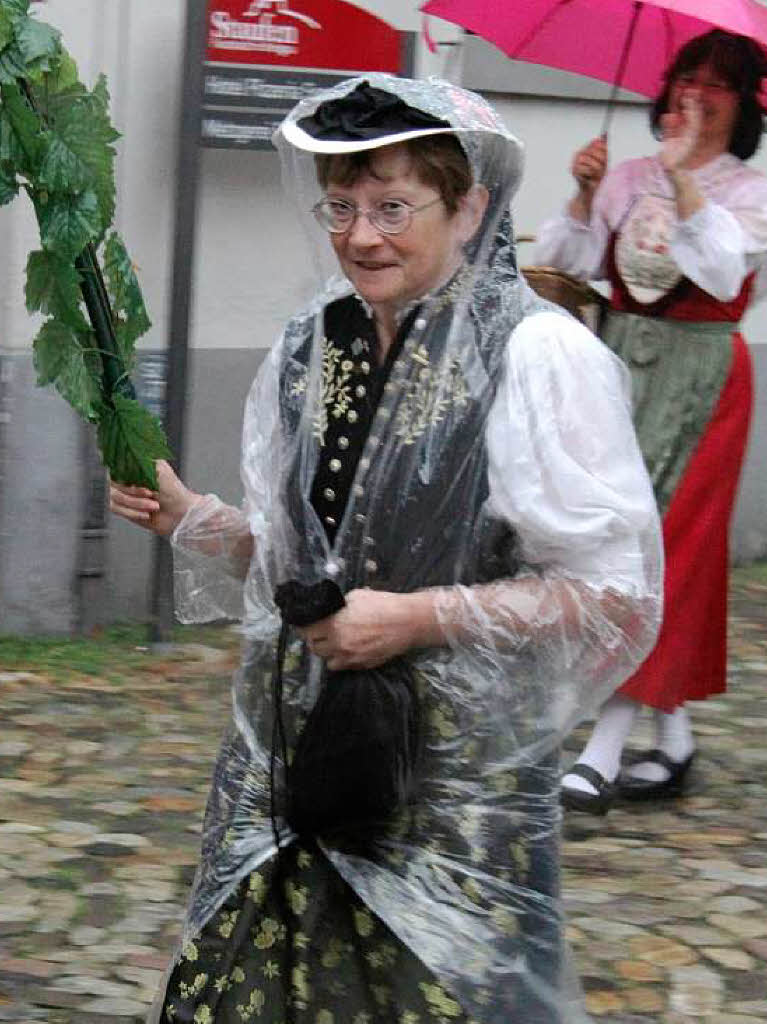 28. Kreistrachtenfest im Rahmen des Staufener Weinfestes.