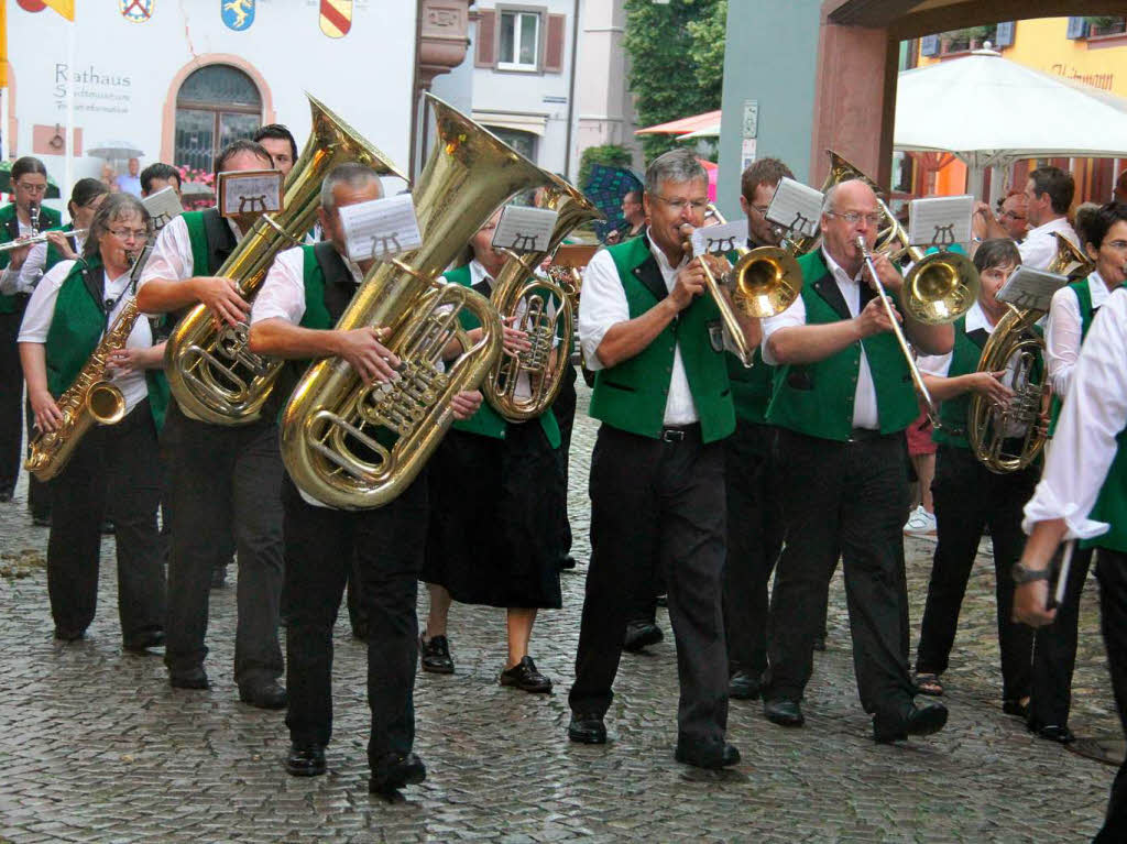 28. Kreistrachtenfest im Rahmen des Staufener Weinfestes.