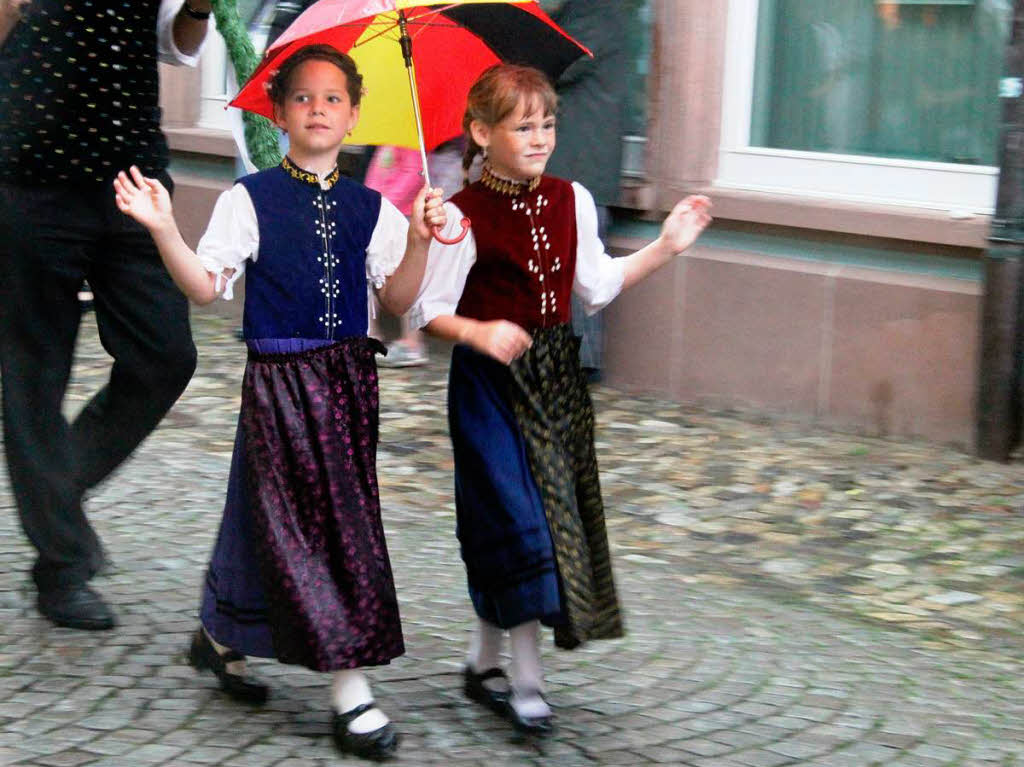 28. Kreistrachtenfest im Rahmen des Staufener Weinfestes.