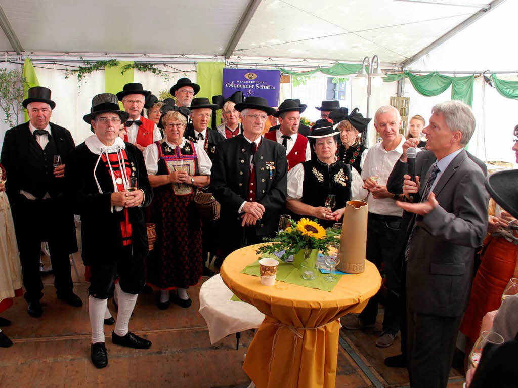 28. Kreistrachtenfest im Rahmen des Staufener Weinfestes.