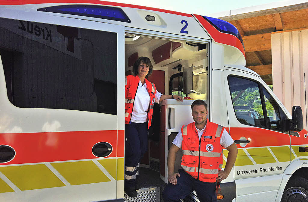 Neuer Rettungswagen ist im Einsatz Rheinfelden Badische Zeitung