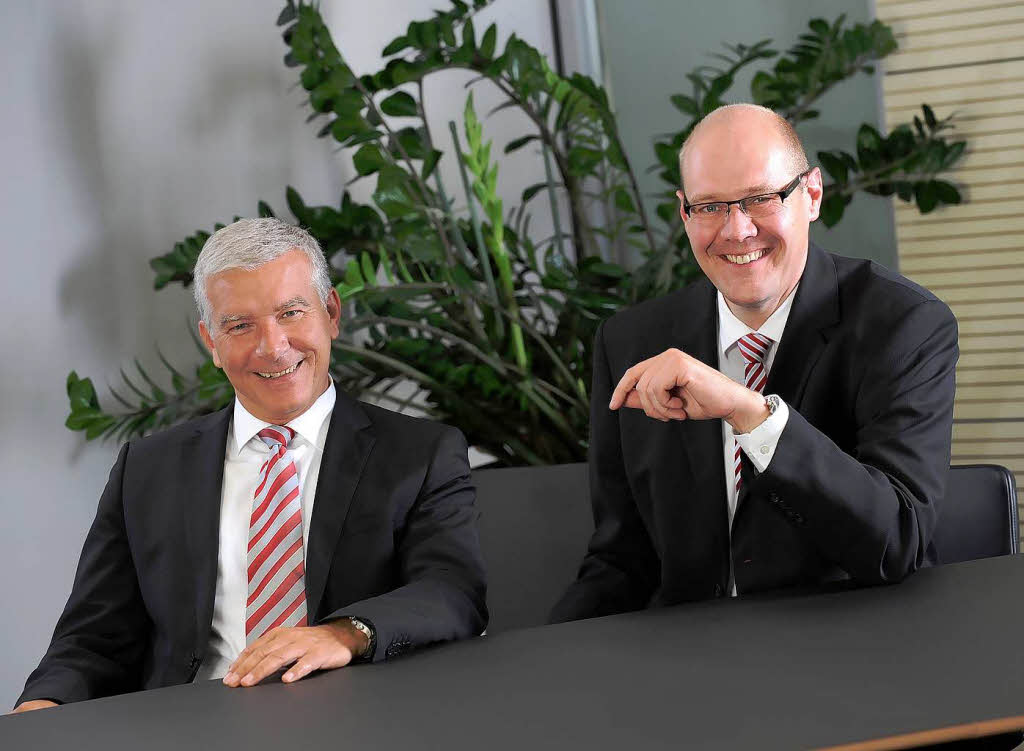 Gnther Heck und Ulf Bleckmann, Neuer Vorstand VB3