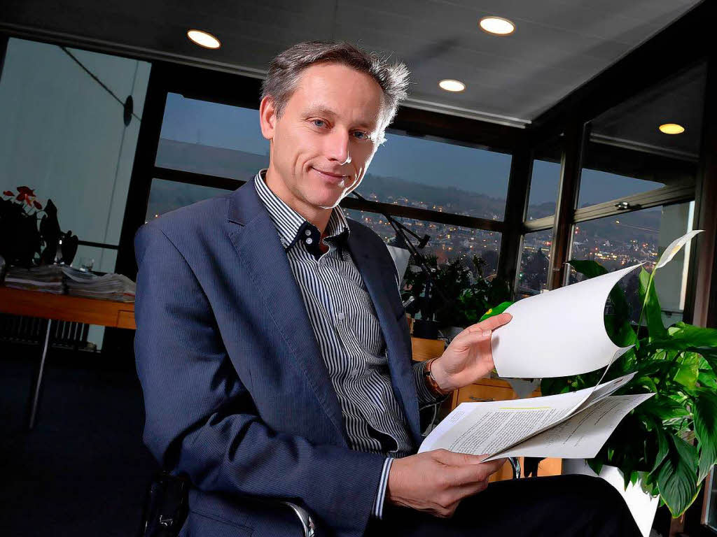 Dr. Michael Wilke, Brgermeister der Stadt Lrrach