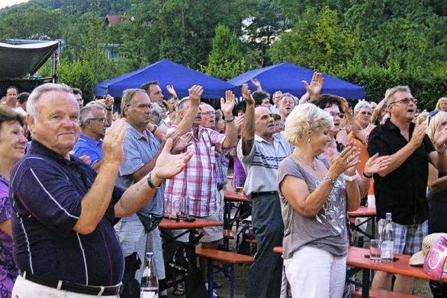 Hansy Vogt macht prima Stimmung