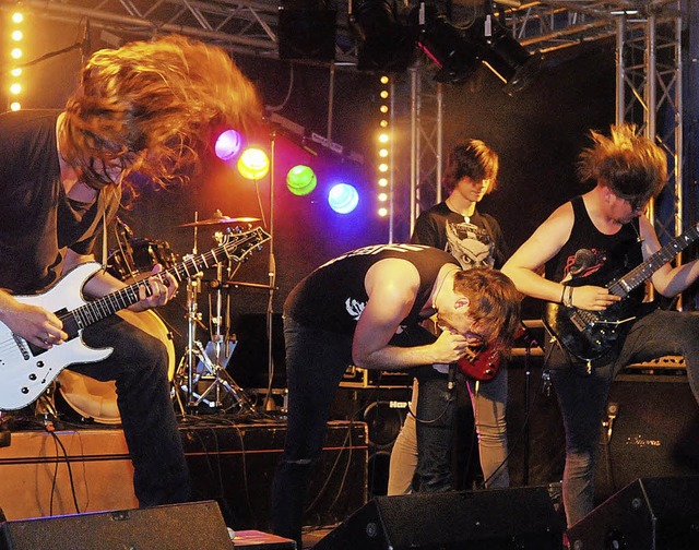 &#8222;As Death has no Calendar&#8220;...hne bei &#8222;Rock das Feld&#8220;.   | Foto: wolfgang knstle