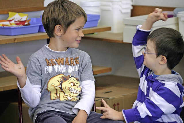 Gemeinsam lernen ohne Berhrungsngste...mmer-Schule, hier ein Foto  von 2010.   | Foto: Bastian Henning